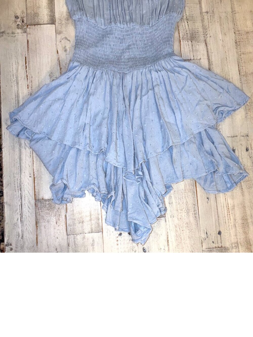 Blue Ruffled Princess Dress - Picture 3 of 7